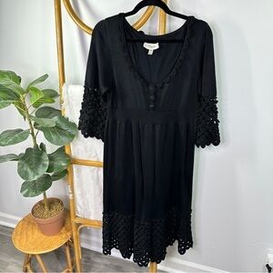 Temperley London Black Dress sz 10